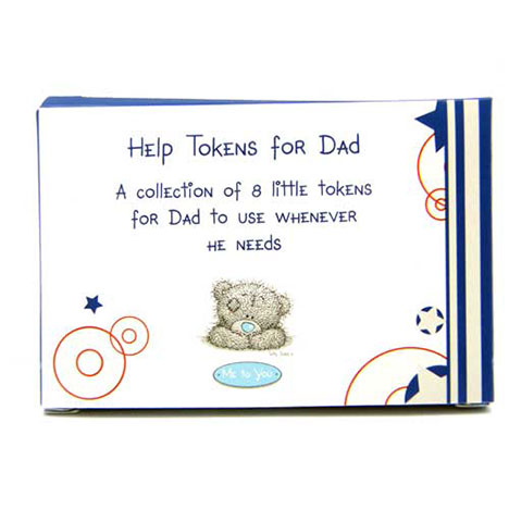 Me to You Bear Dad Help Tokens £2.50